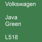 Preview: Volkswagen, Java Green, L518.